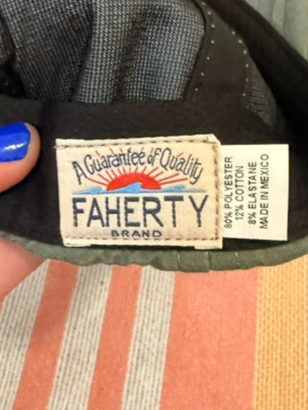 Faherty All Day Hat - Picture 9 of 9